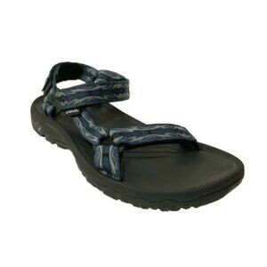 Teva Hurricane Men's Size 12M Blue Gray Sport Hiking Outdoor Sandals